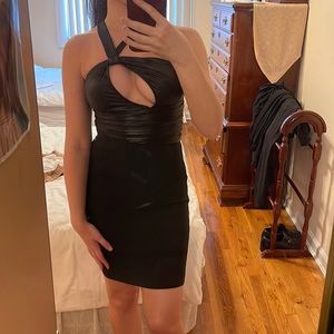 Sexy black dress